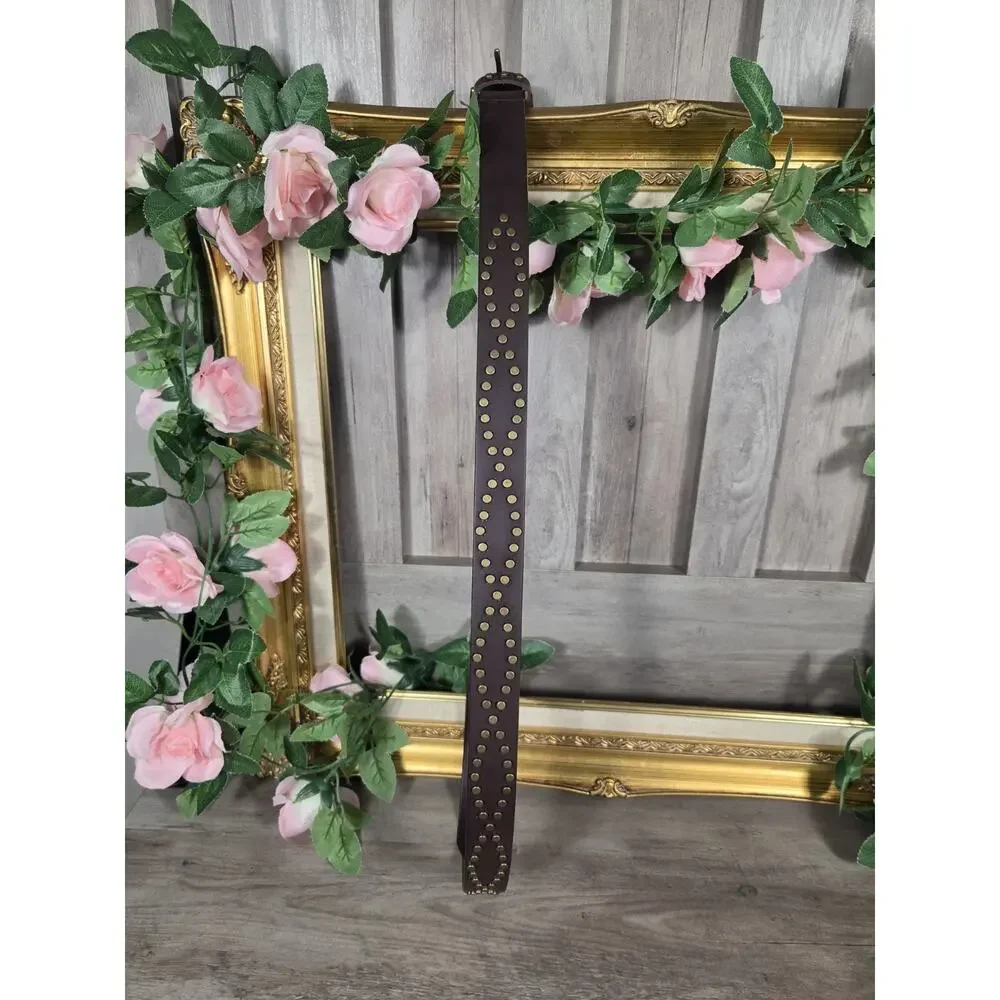 Unbranded brown studded